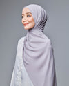 All Day Chiffon Shawl  - Ash Grey All Day Chiffon Shawl  - Ash Grey