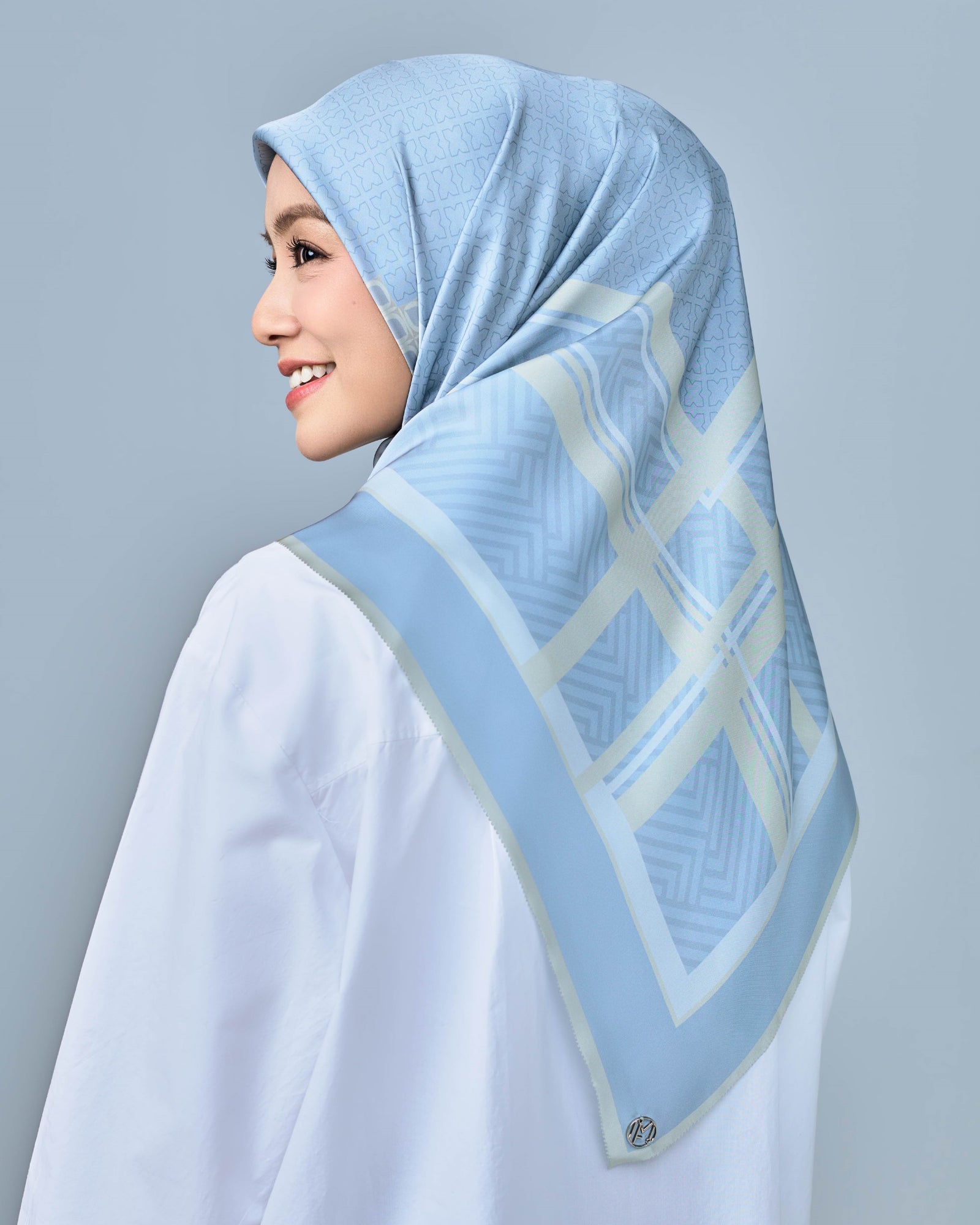 The Plaid Square - Blue Haze