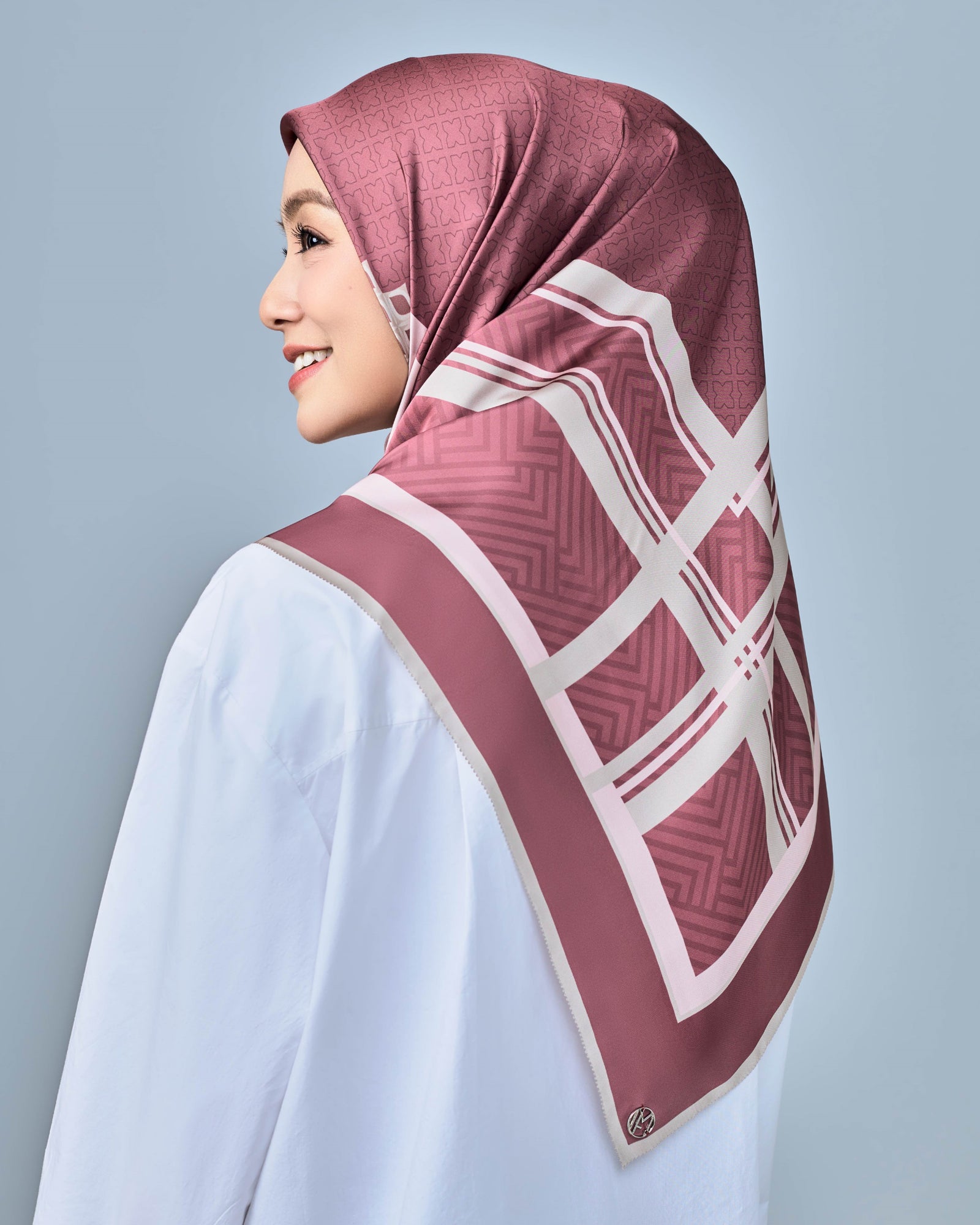 The Plaid Square - Earth Red