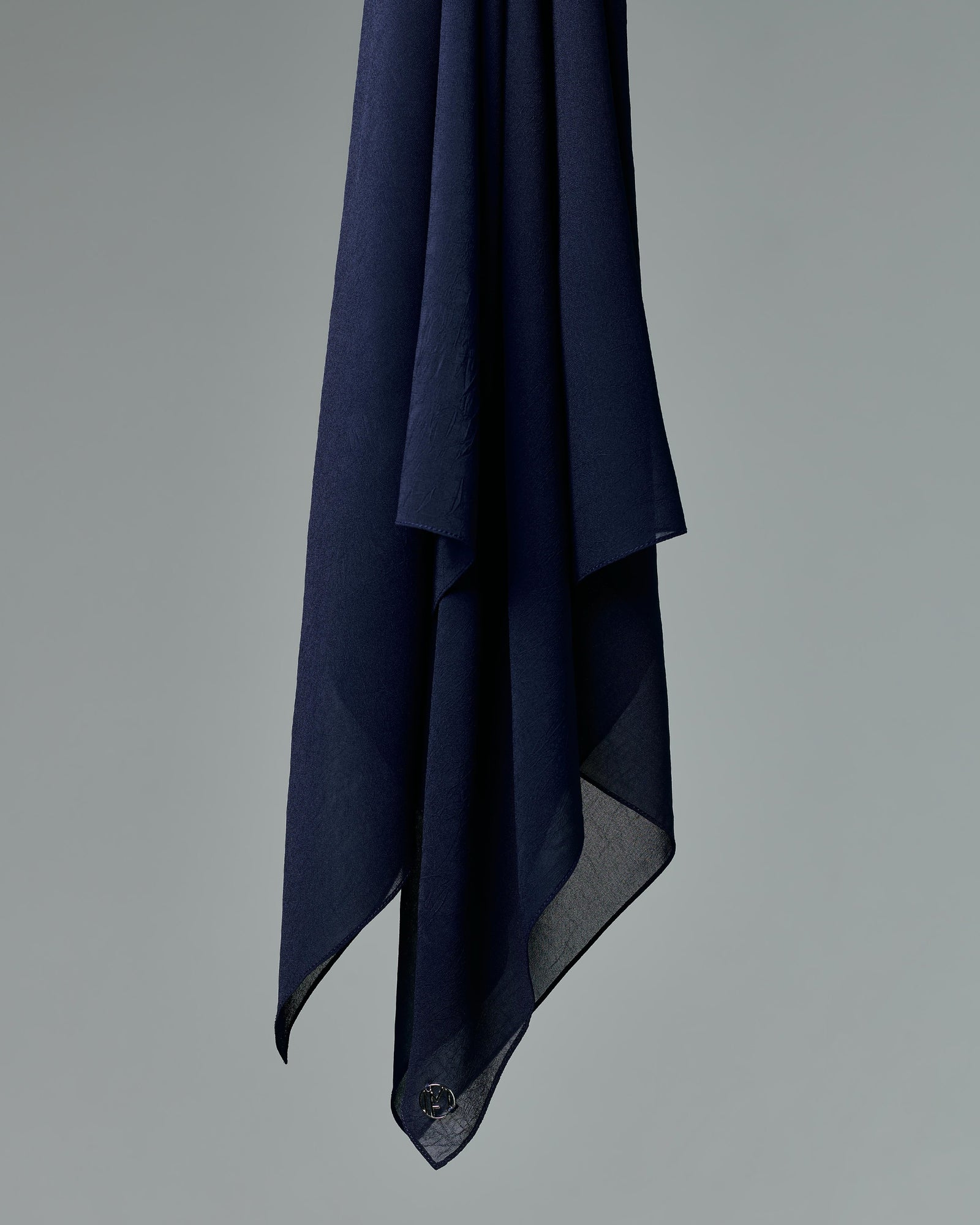 MF Square Chiffon - Navy