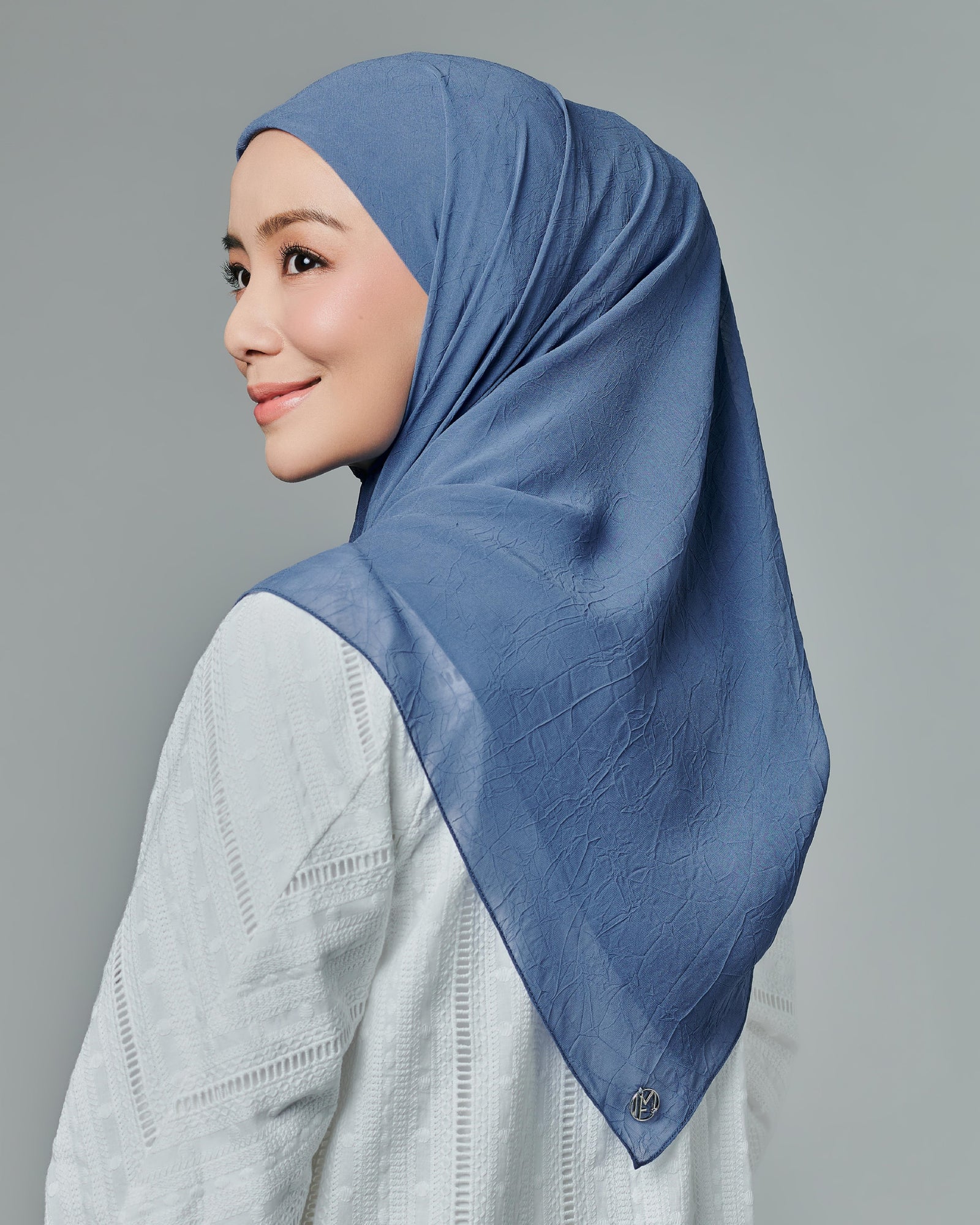 MF Square Chiffon - Riviera