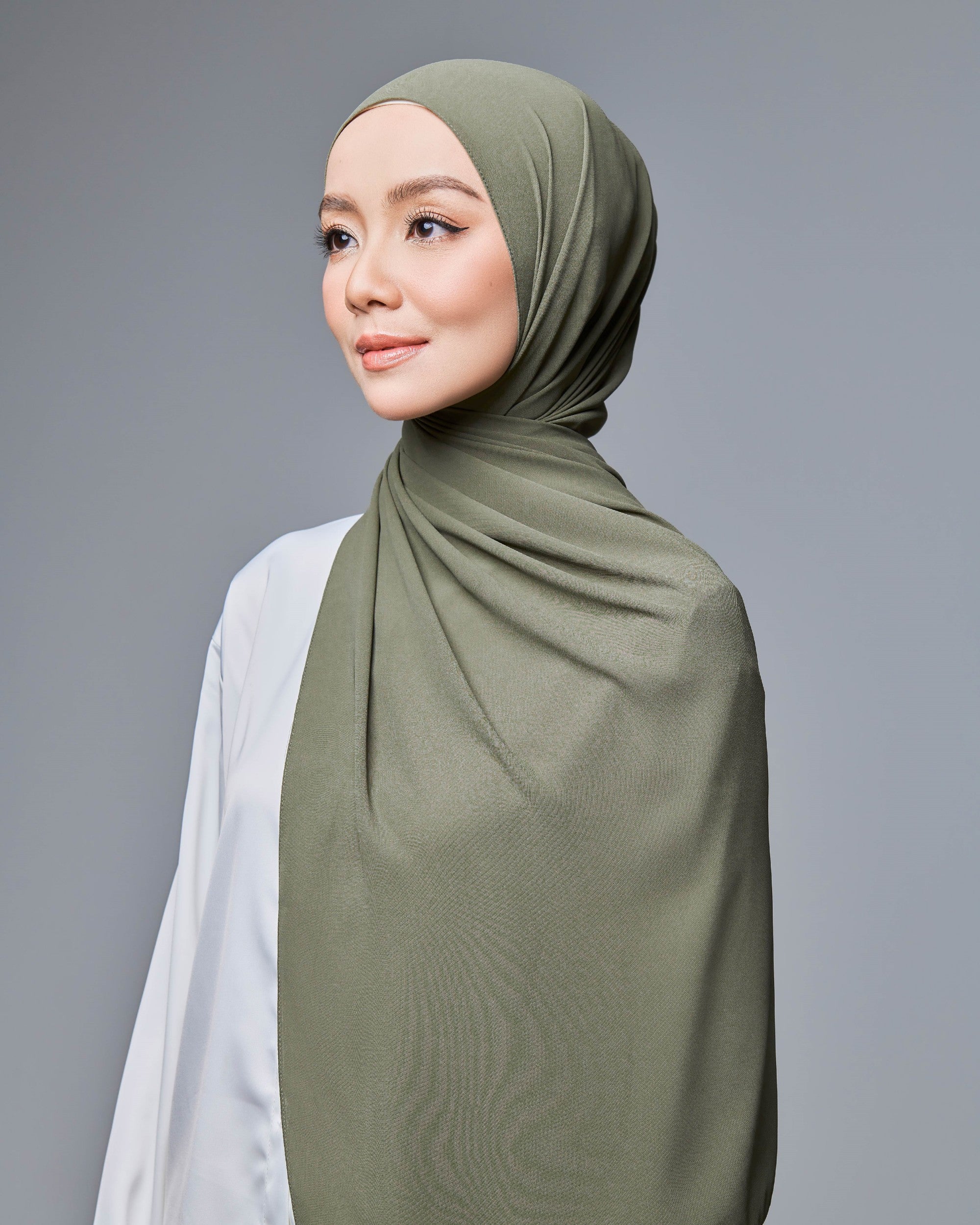 All Day Chiffon Shawl  - Taupe