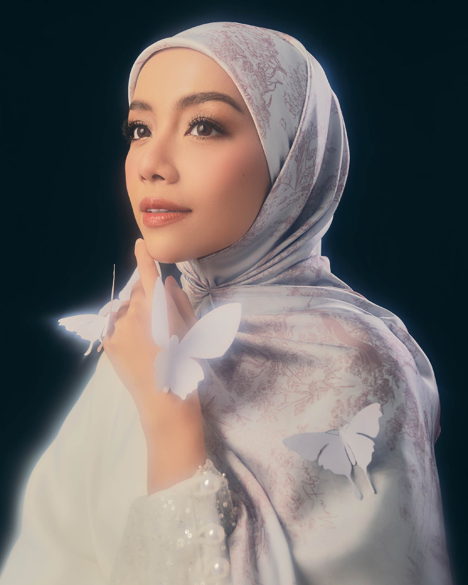 Enchanted Forest Square - Woodrose