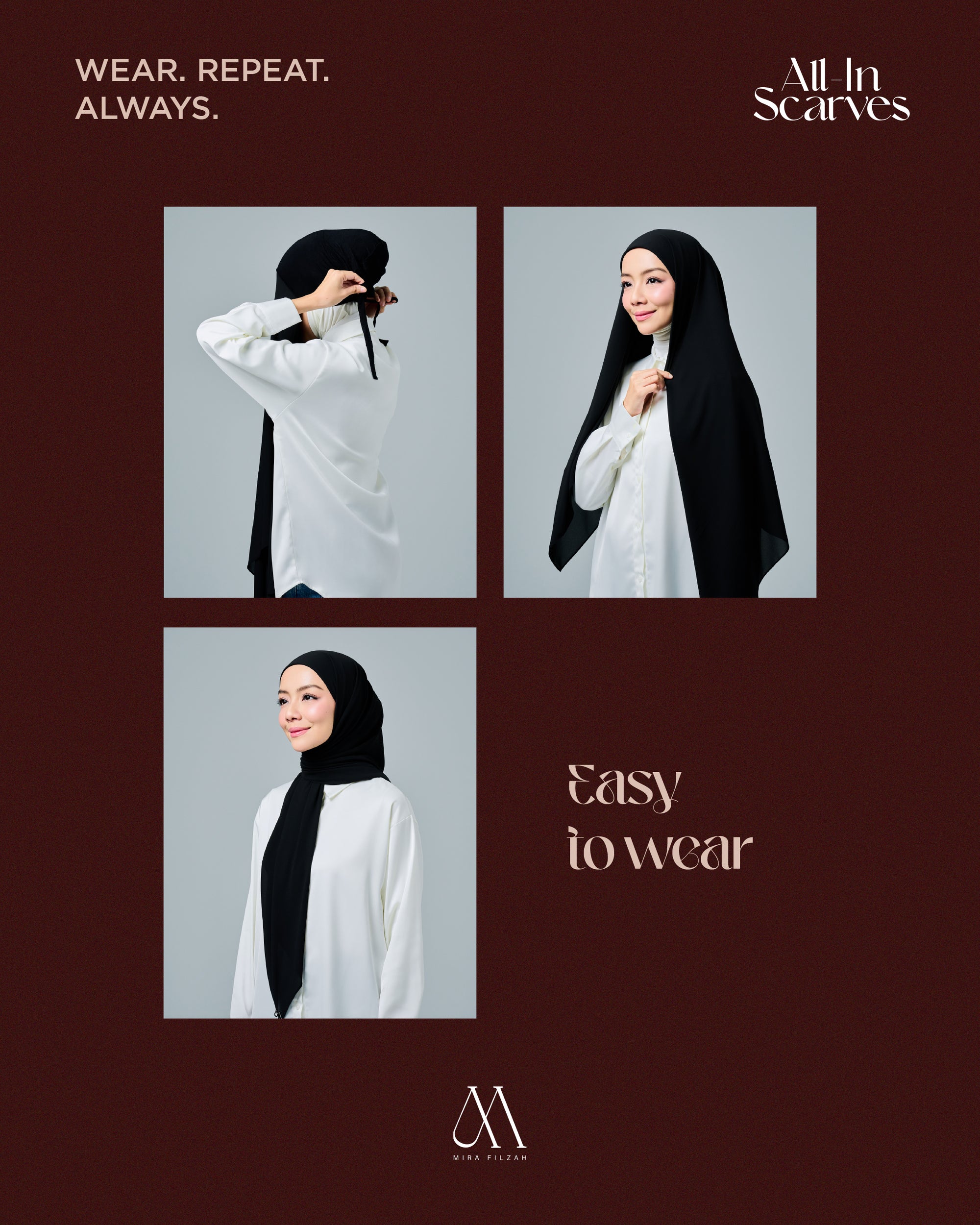 All-In Scarves - White