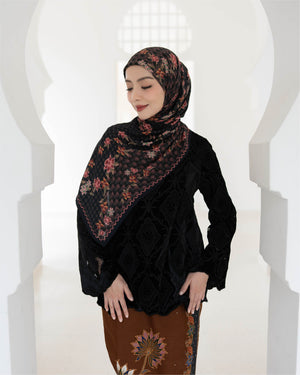 Warisan Shawl - Arang