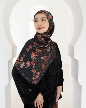 Warisan Shawl - Arang