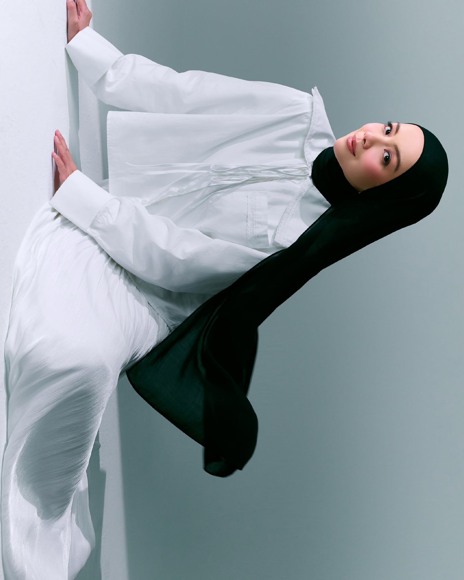 Cottn' Up Shawl - Black