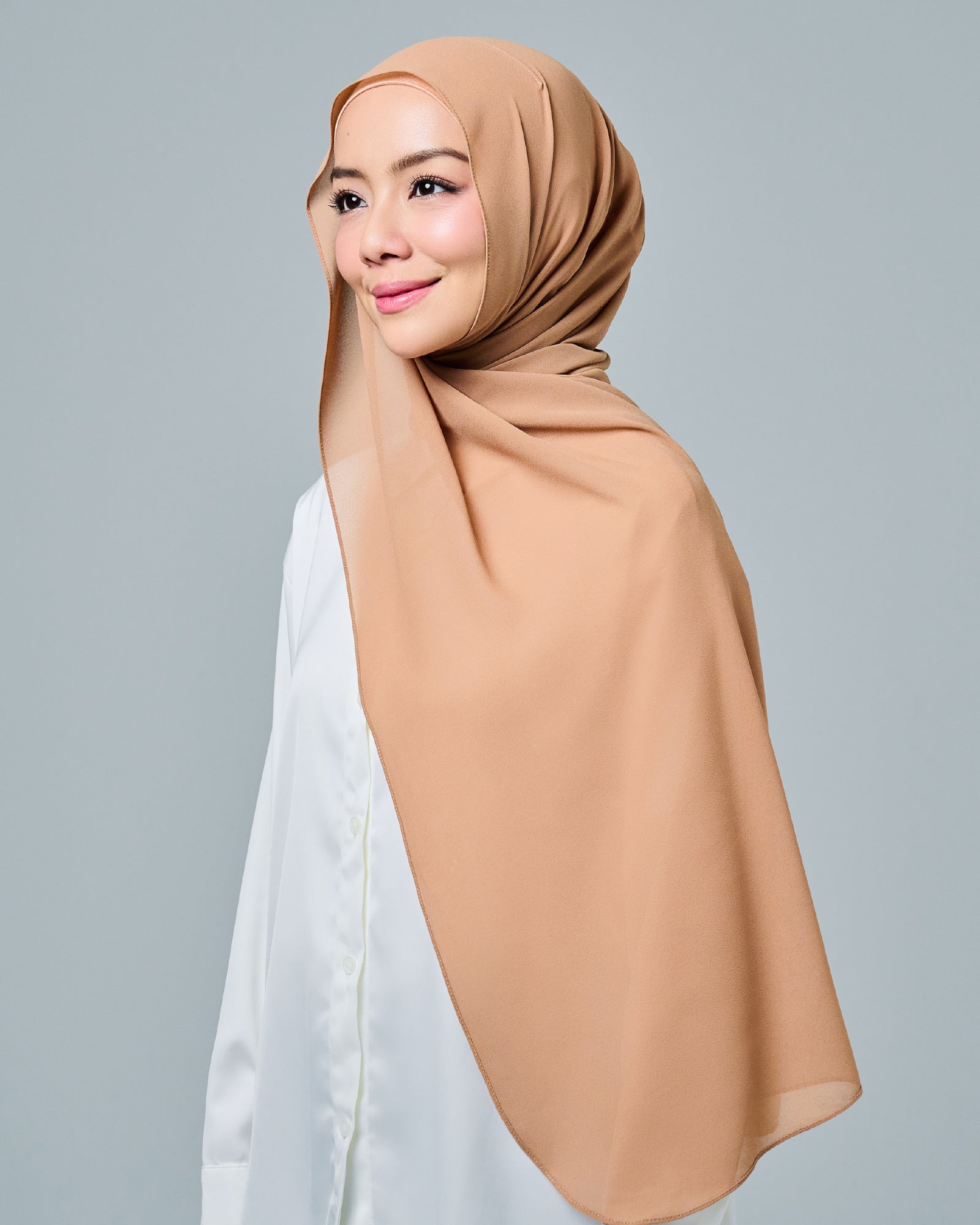 All-In Shawl - Brown