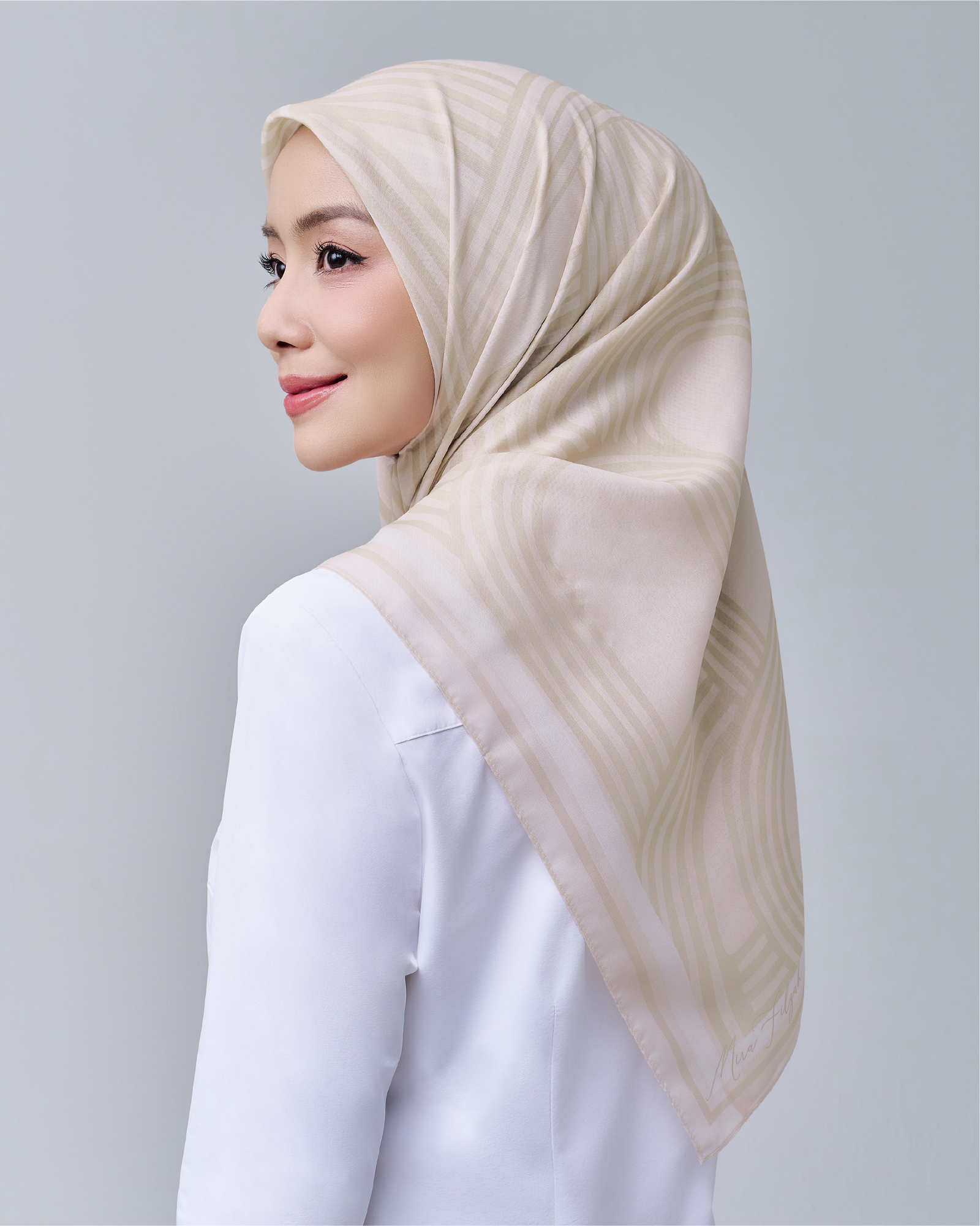 En Route Voile Square - Beige