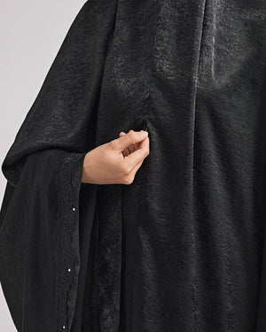 Elina Prayer Robe - Black