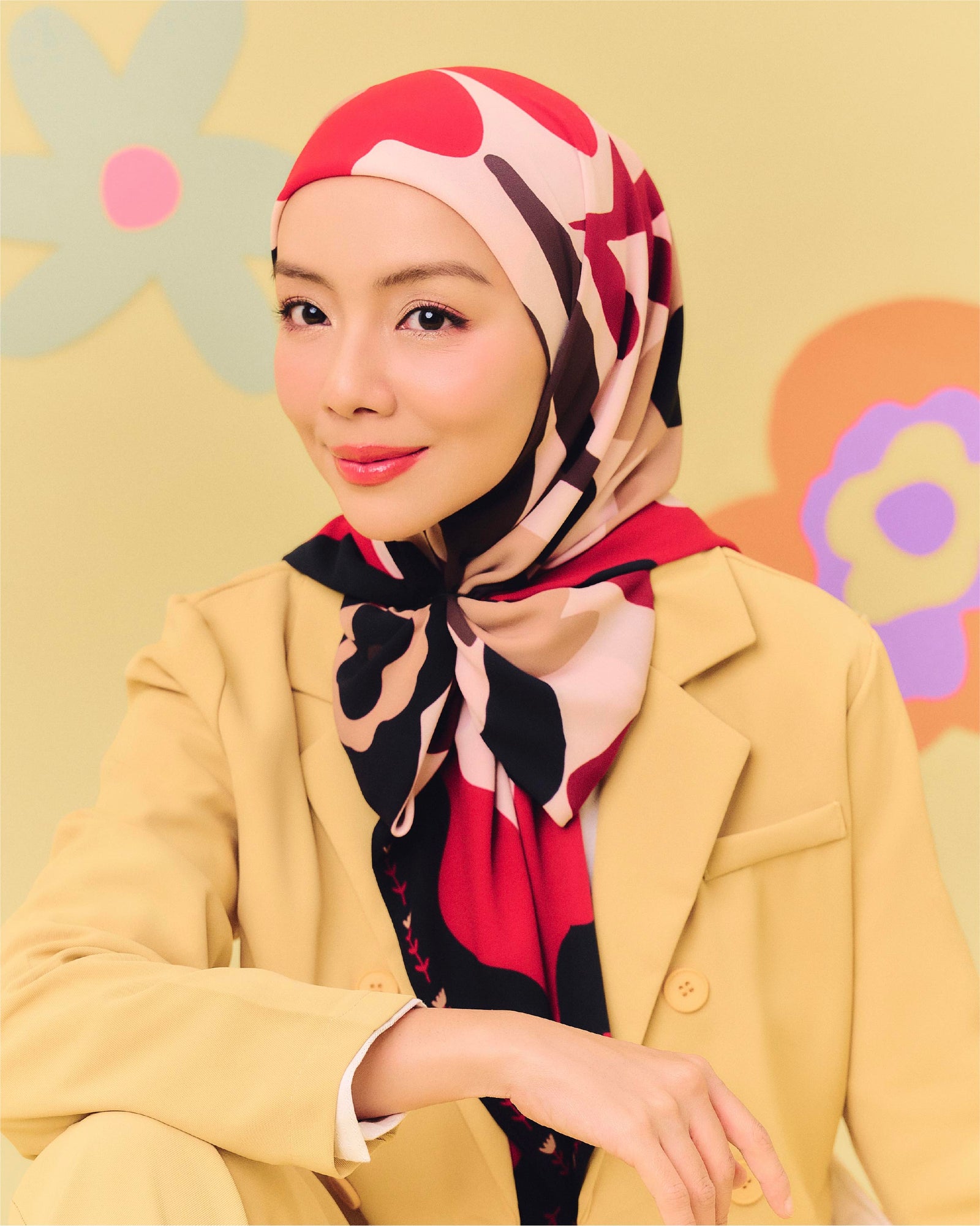 Bloom Pop Square - Black
