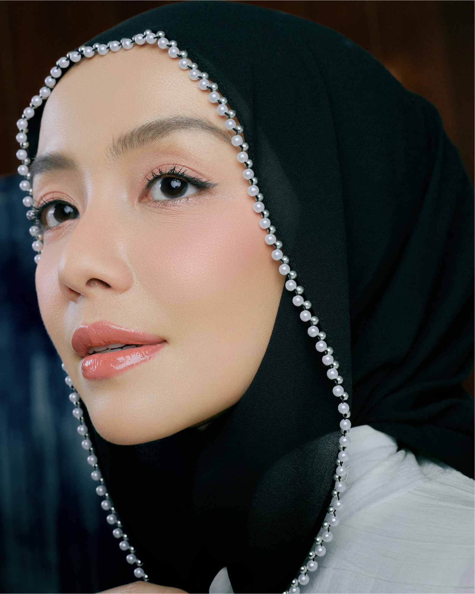 Suri Beaded Shawl - Black