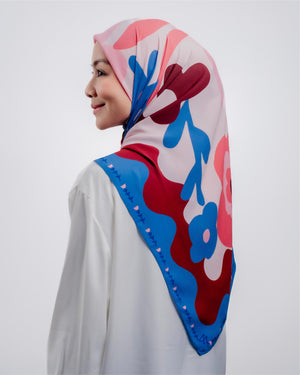 Bloom Pop Square - Blue