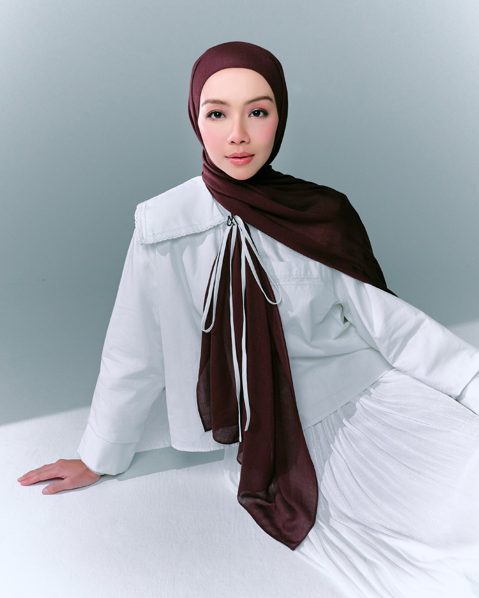 Cottn' Up Shawl - Cocoa