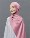 MF Matte Satin Shawl - Pink