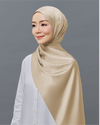 MF Matte Satin Shawl - Sand