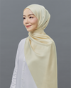 MF Matte Satin Shawl - Yellow