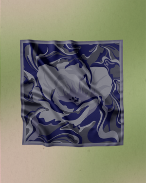 Juwita Satin Square - Blue