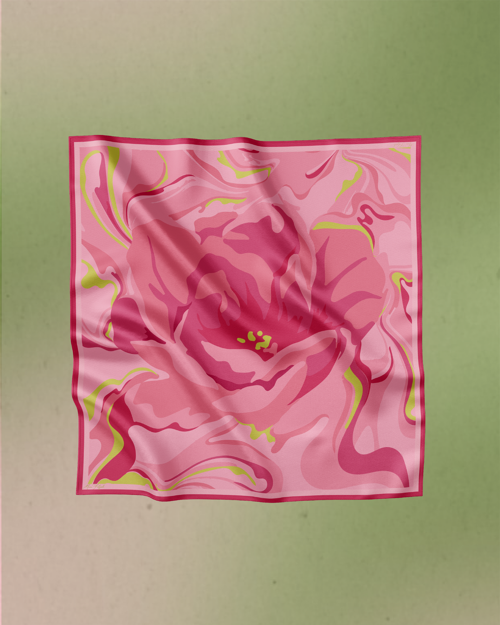 Juwita Satin Square - Pink