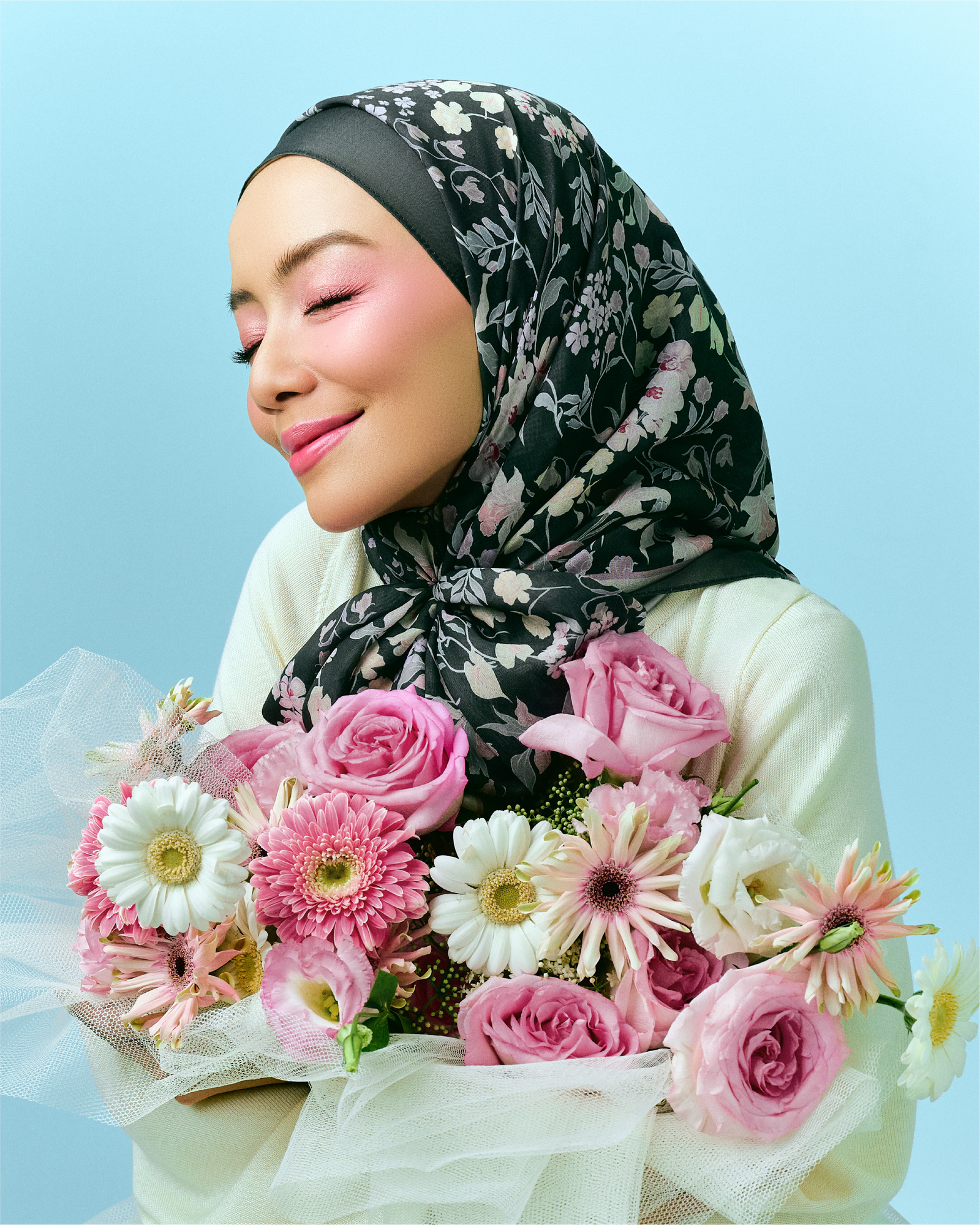 Blooming Belle Square - Green