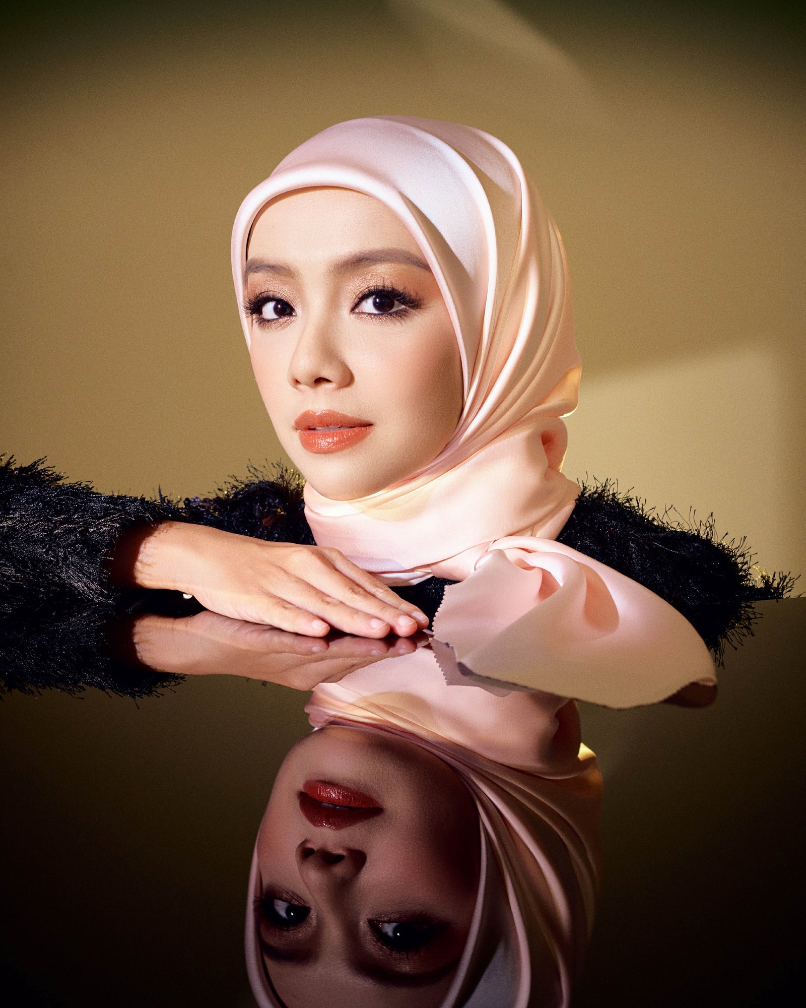 Glam Up Scarf - Pink Salt