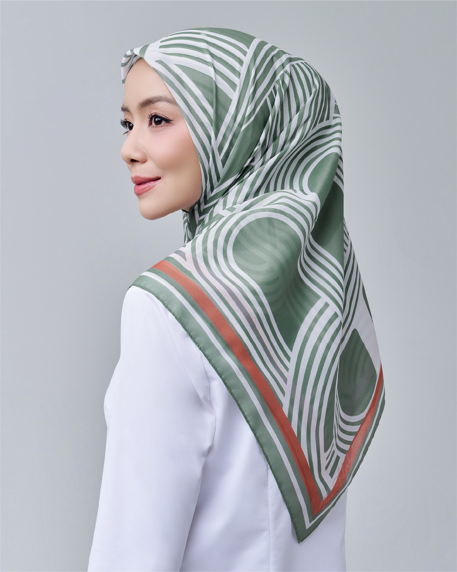 En Route Voile Square - Green