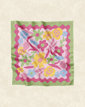 Bloom Pop Square - Green