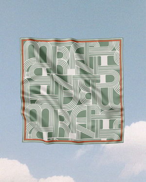 En Route Voile Square - Green