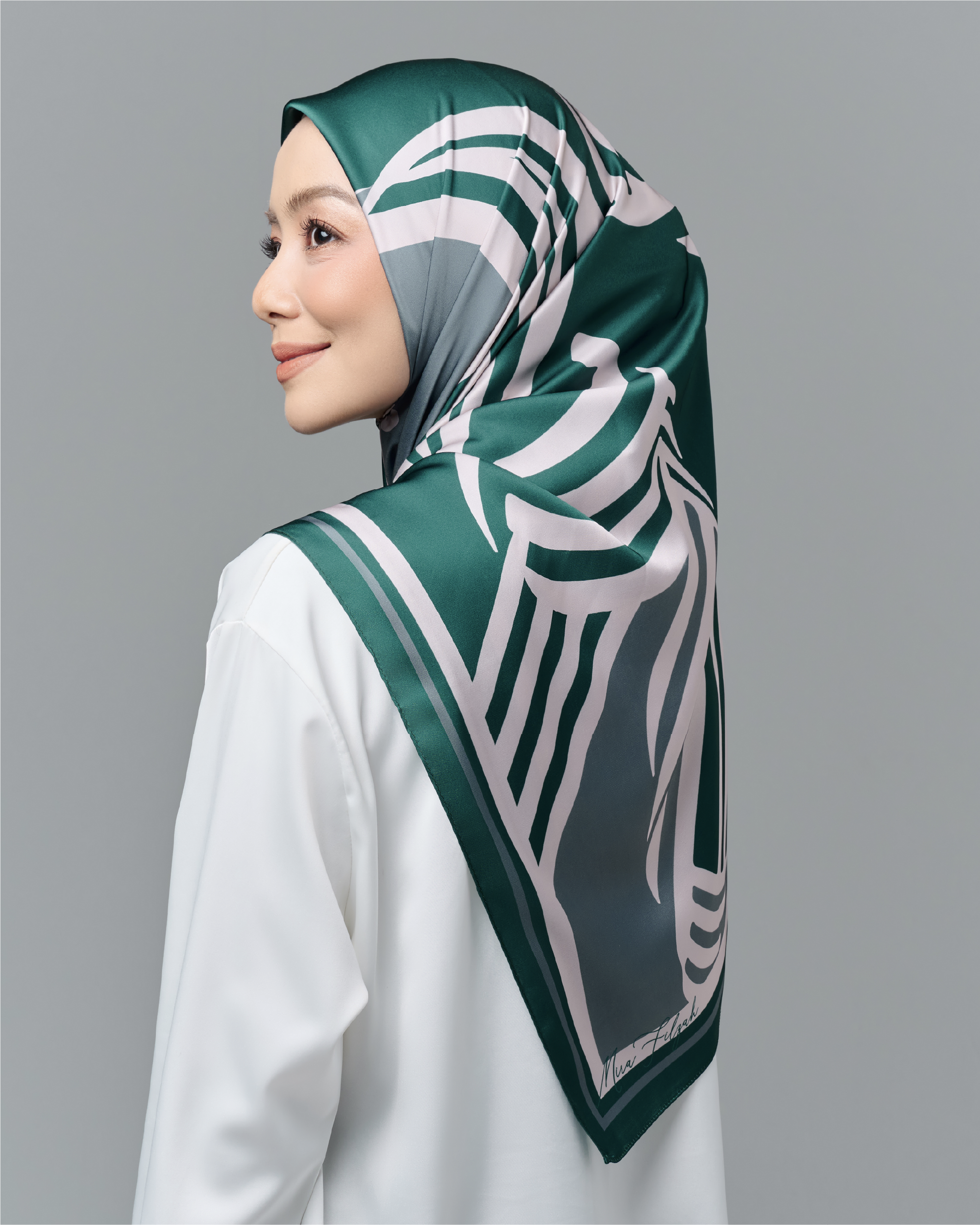 Linéa Satin Square - Green