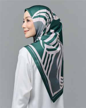 Linéa Satin Square - Green