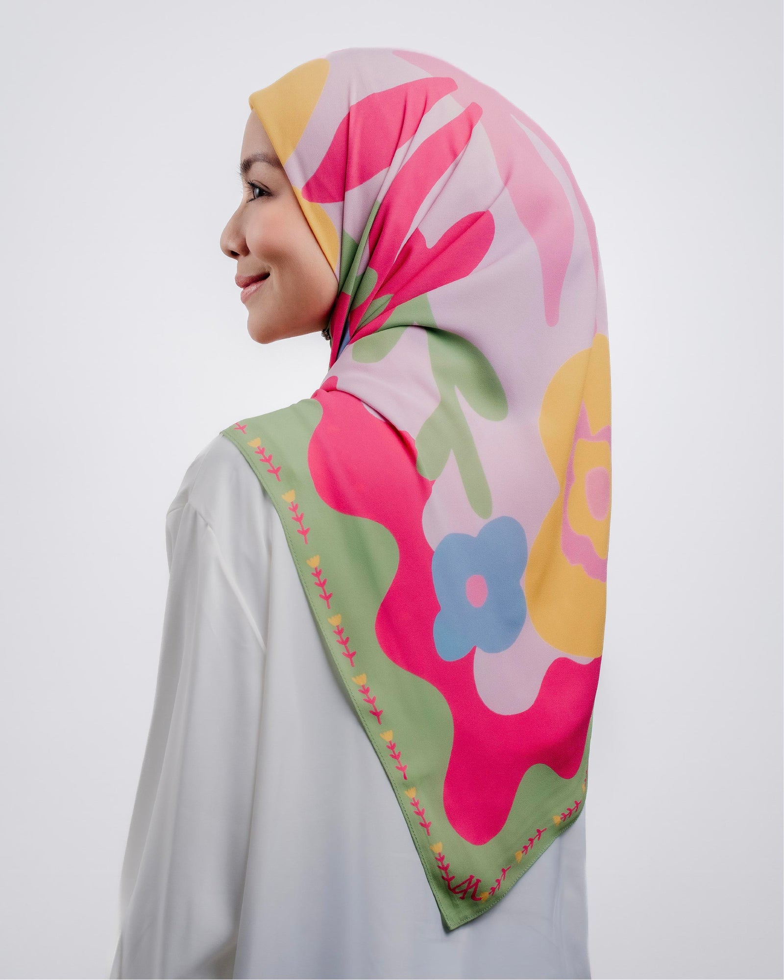 Bloom Pop Square - Green
