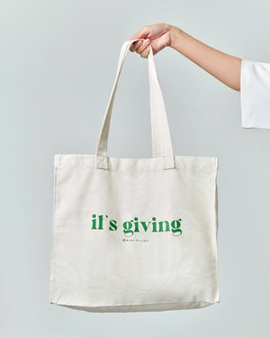 It's Giving Tote Bag