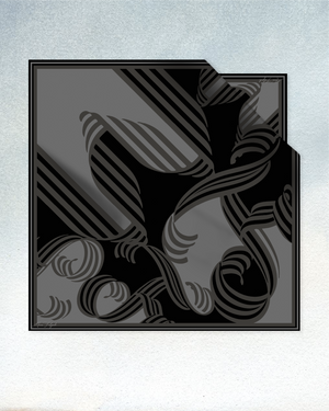 Linéa Satin Square - Black