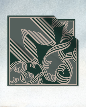Linéa Satin Square - Green