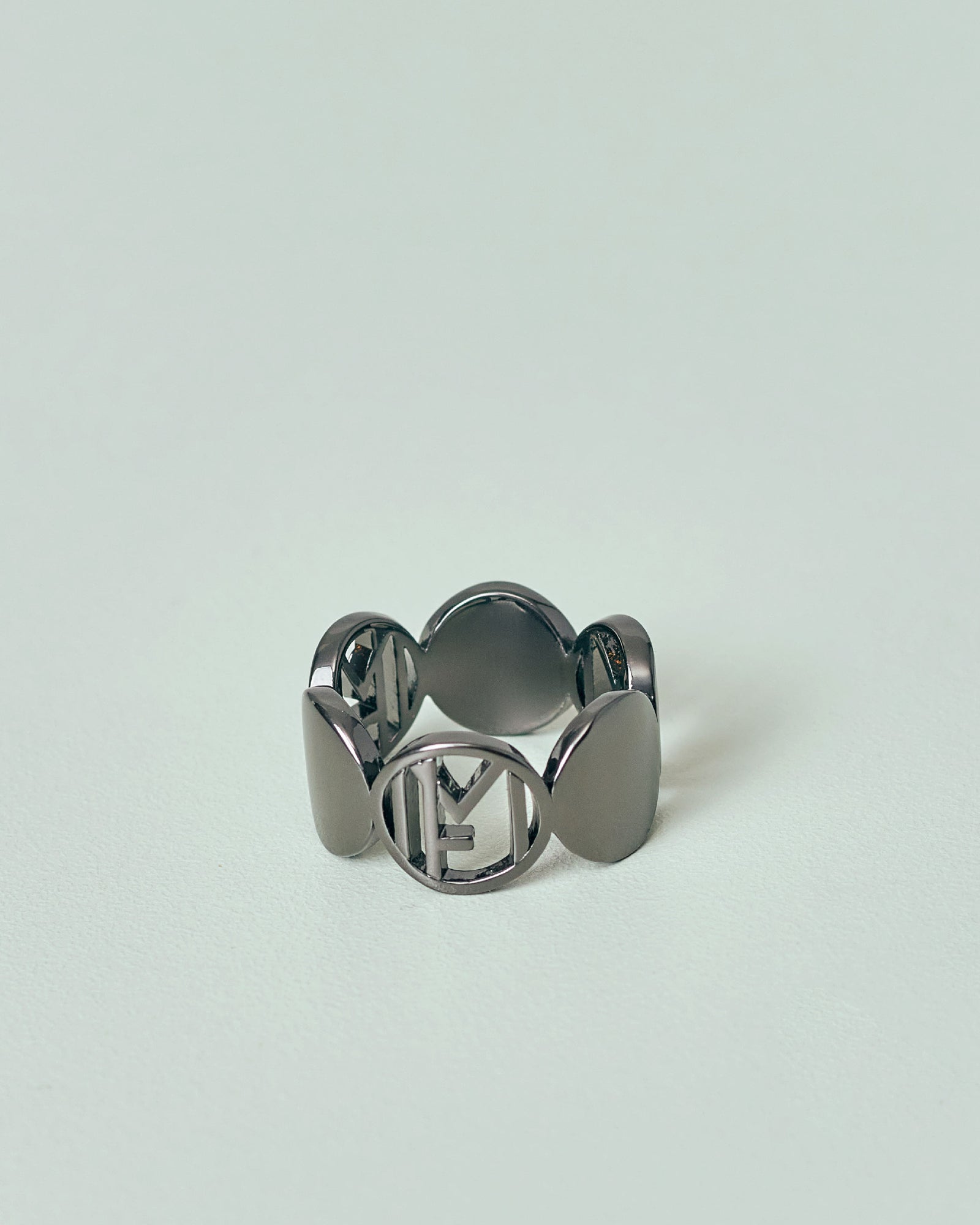 MF Mono Scarf Ring - Black