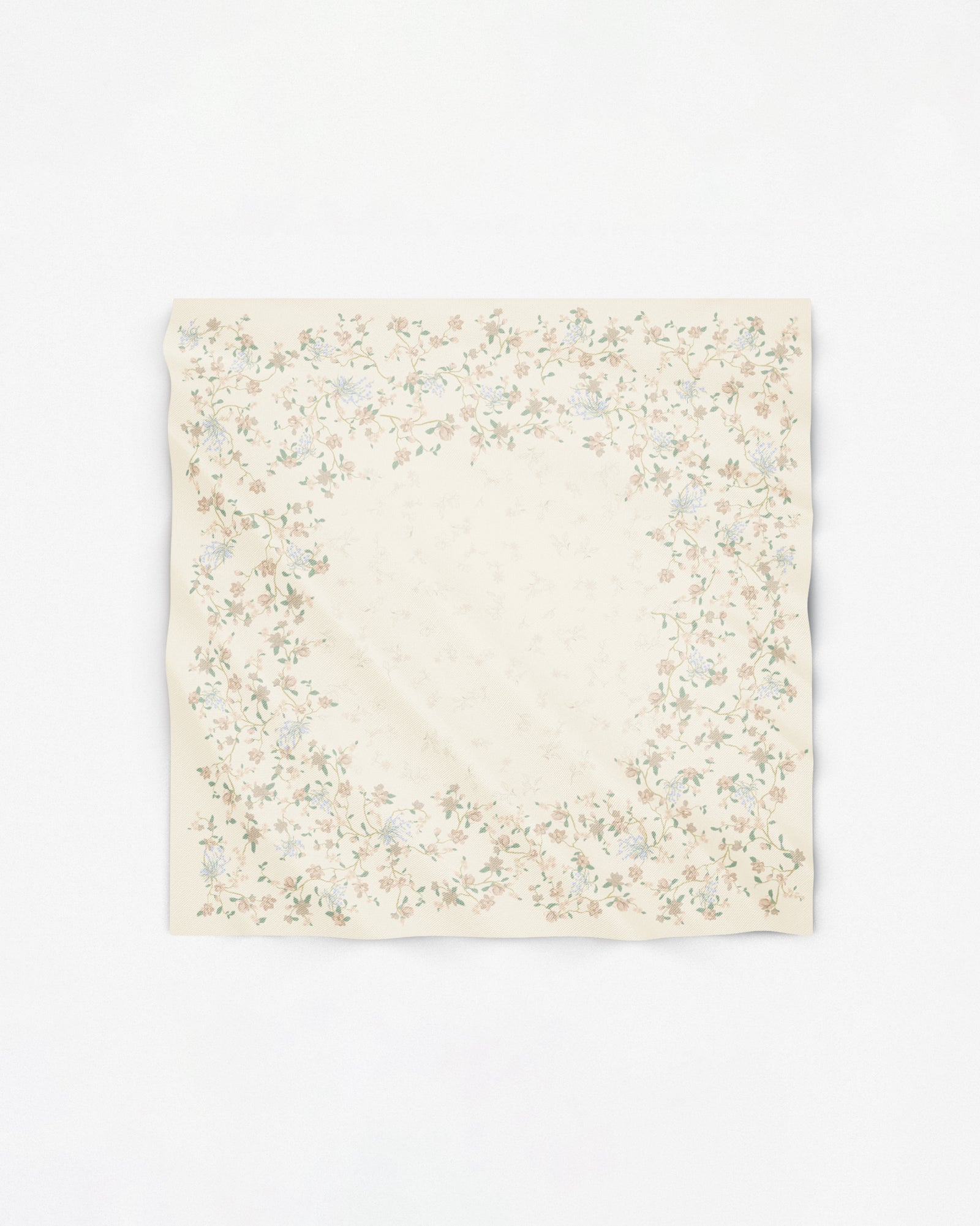 Magnolie Satin Square - Vanilla