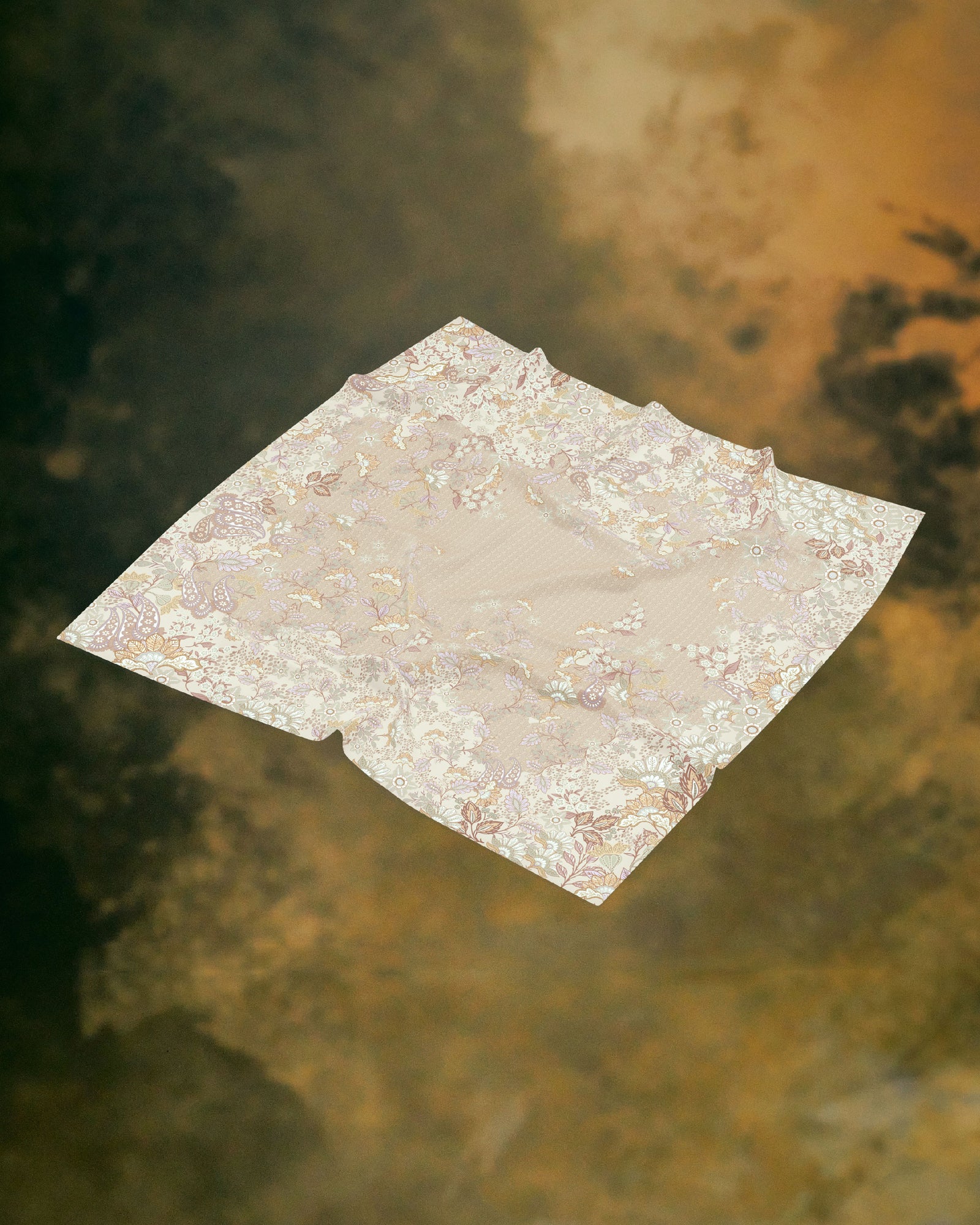 Mastani Satin Square - Cream
