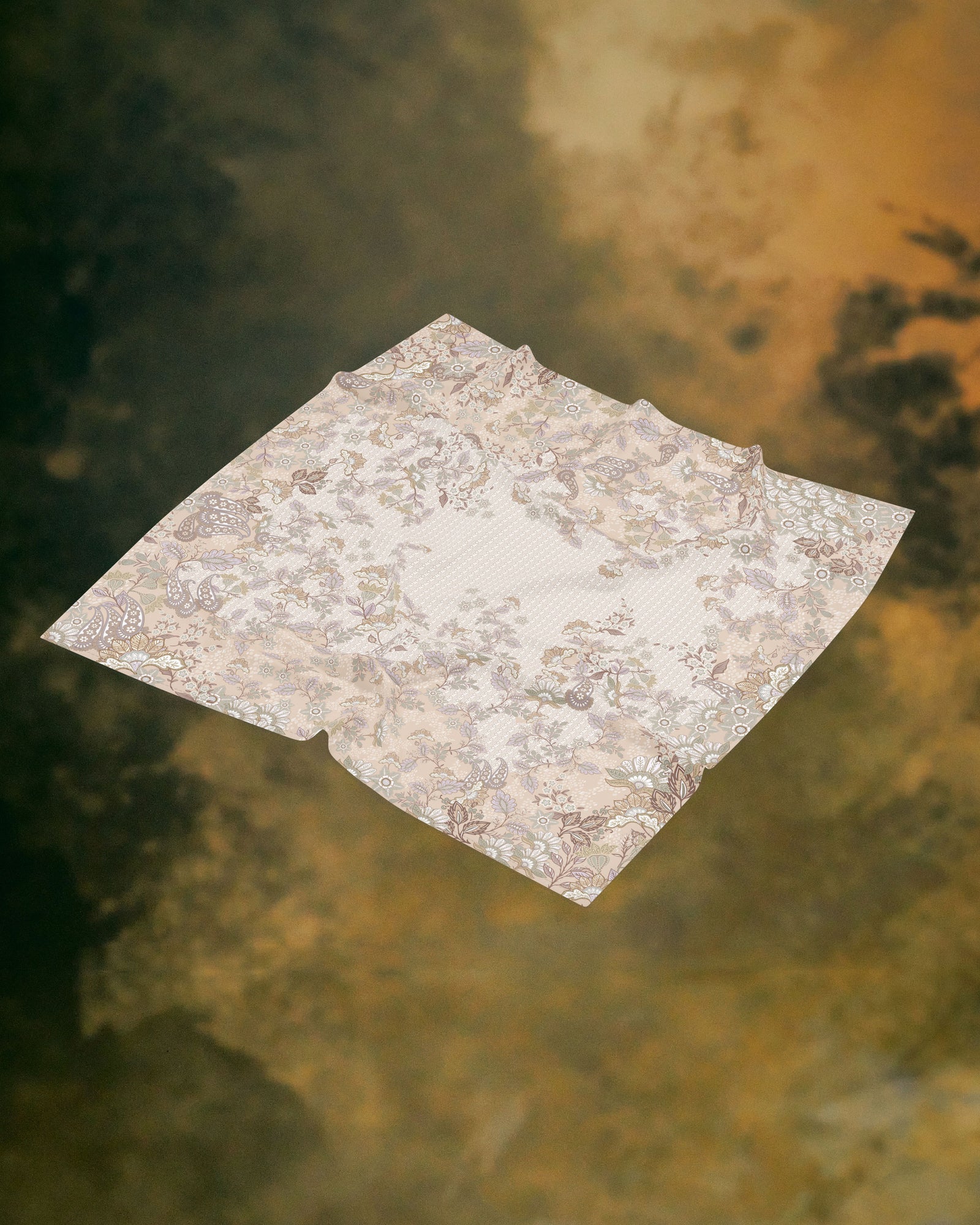 Mastani Satin Square - Sepia