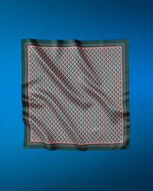 Empat Voile Square - Mossy