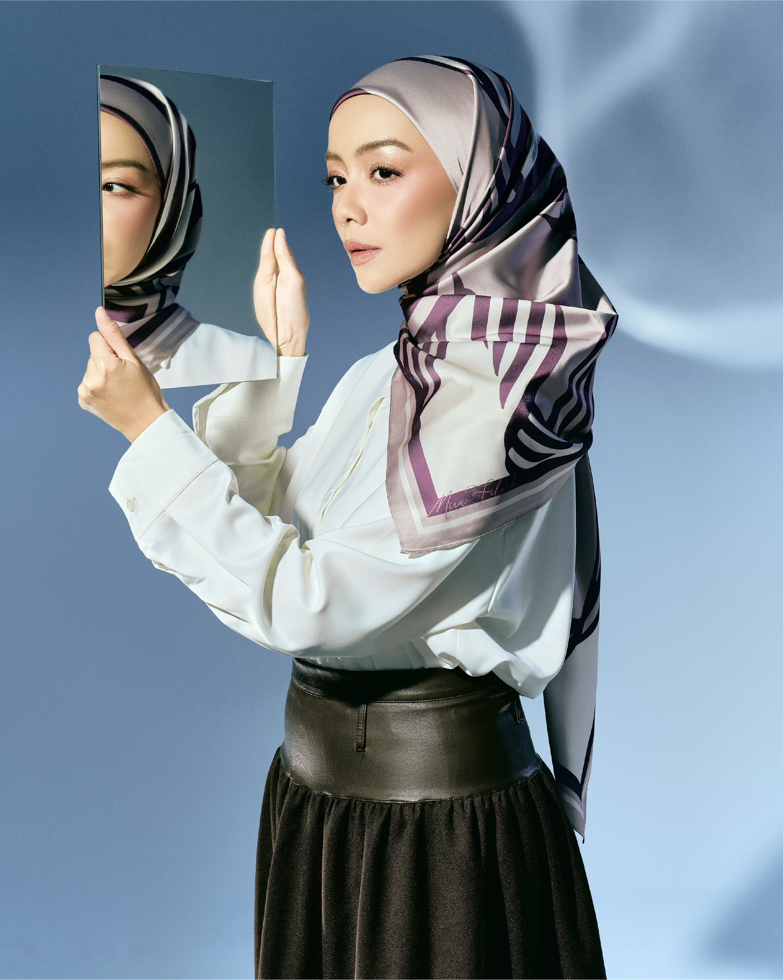 Linéa Satin Square - Purple