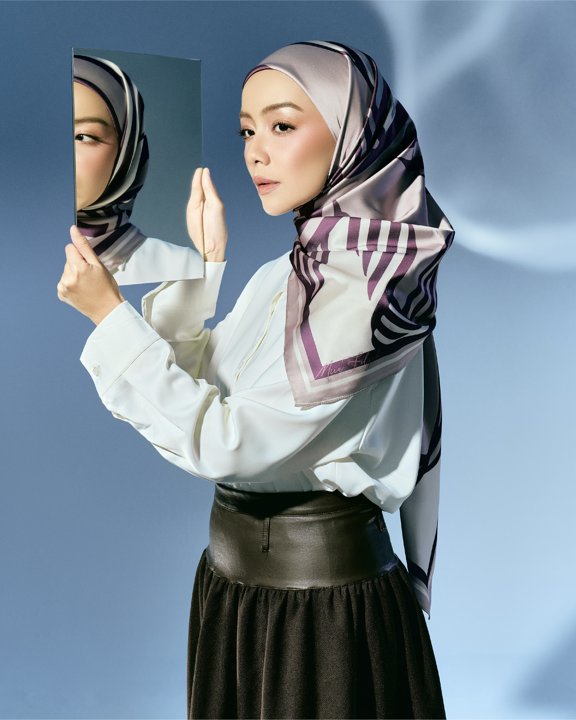 Linéa Satin Square - Purple