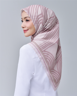 En Route Voile Square - Pink