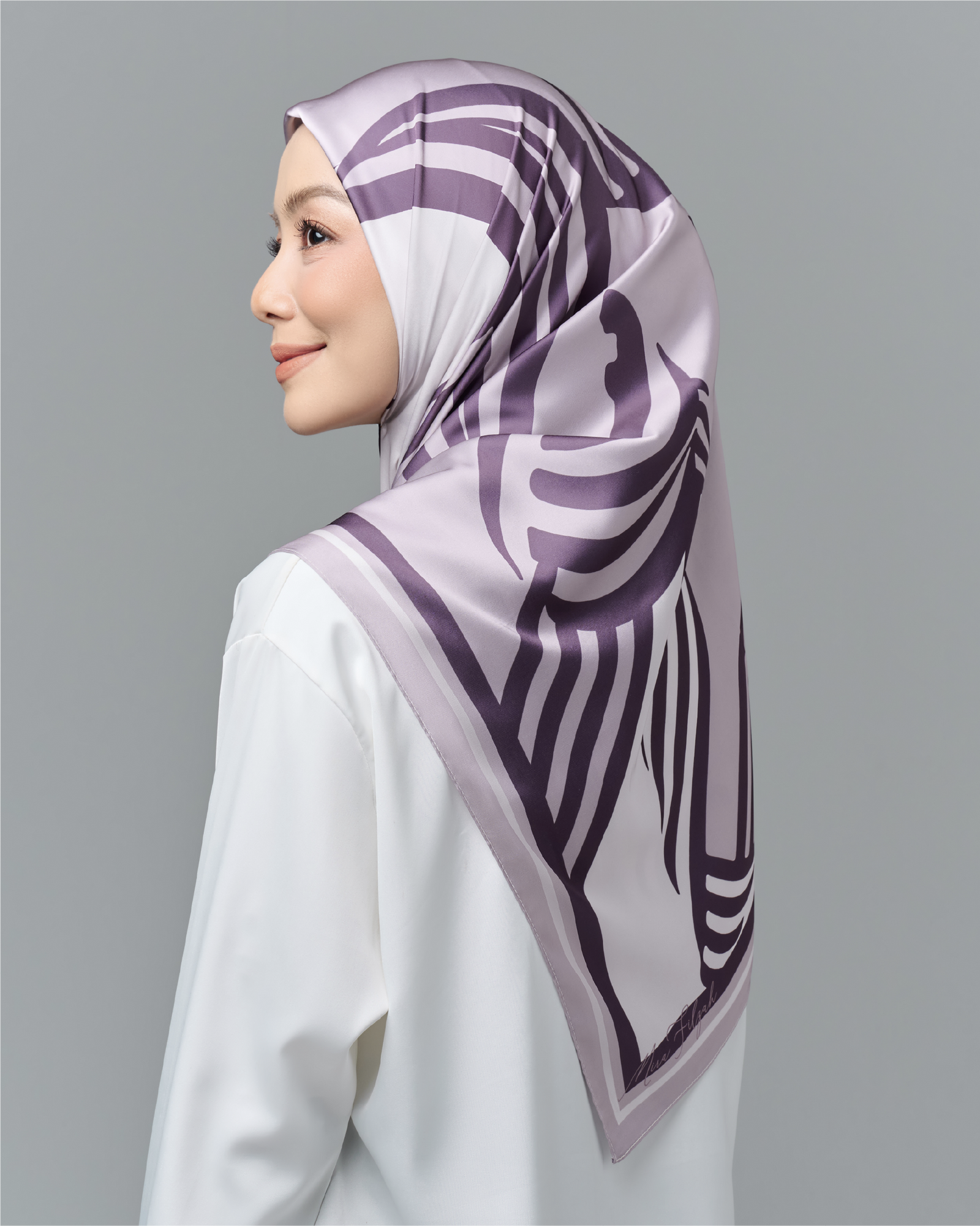 Linéa Satin Square - Purple