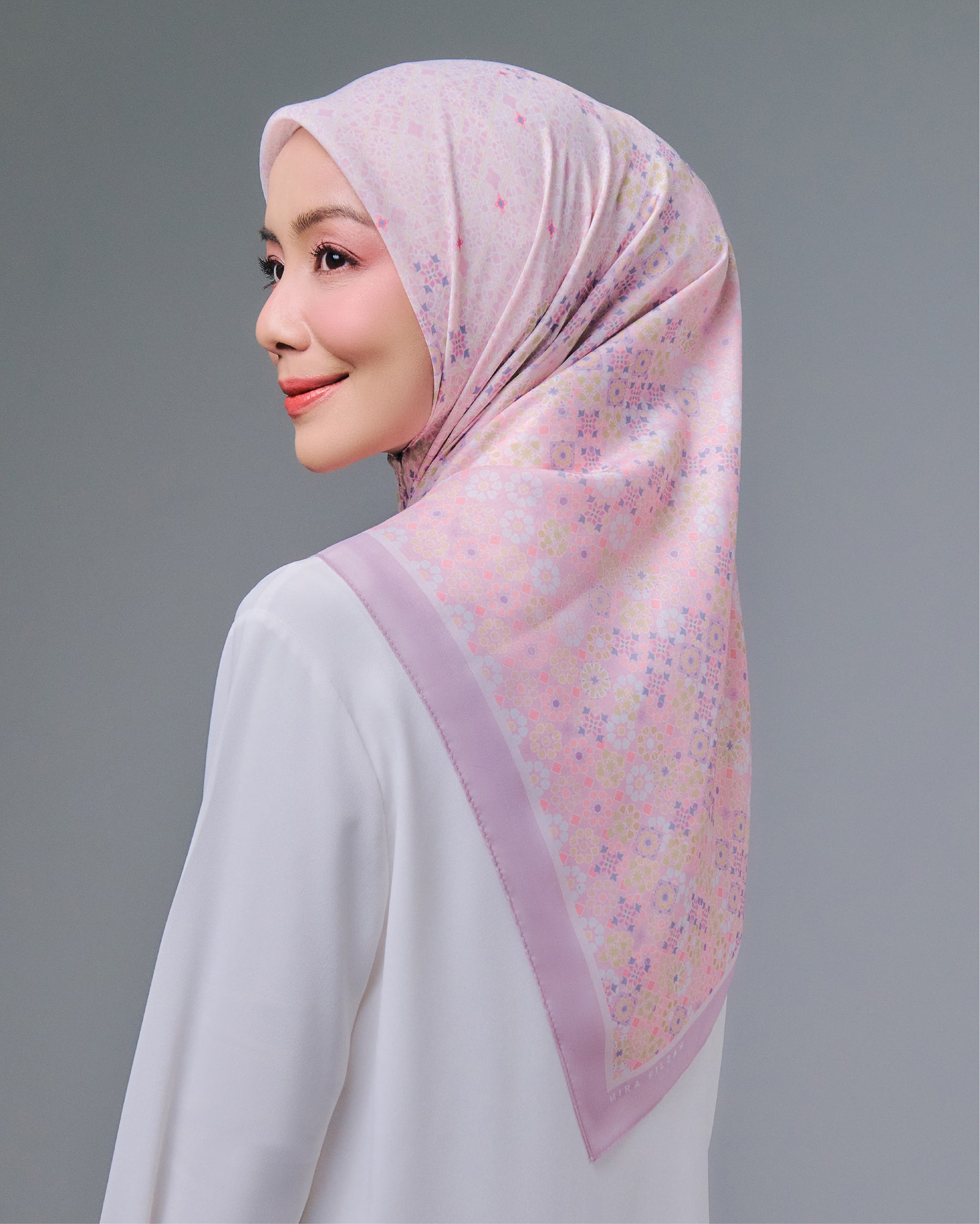 Qalbu Square - Purple