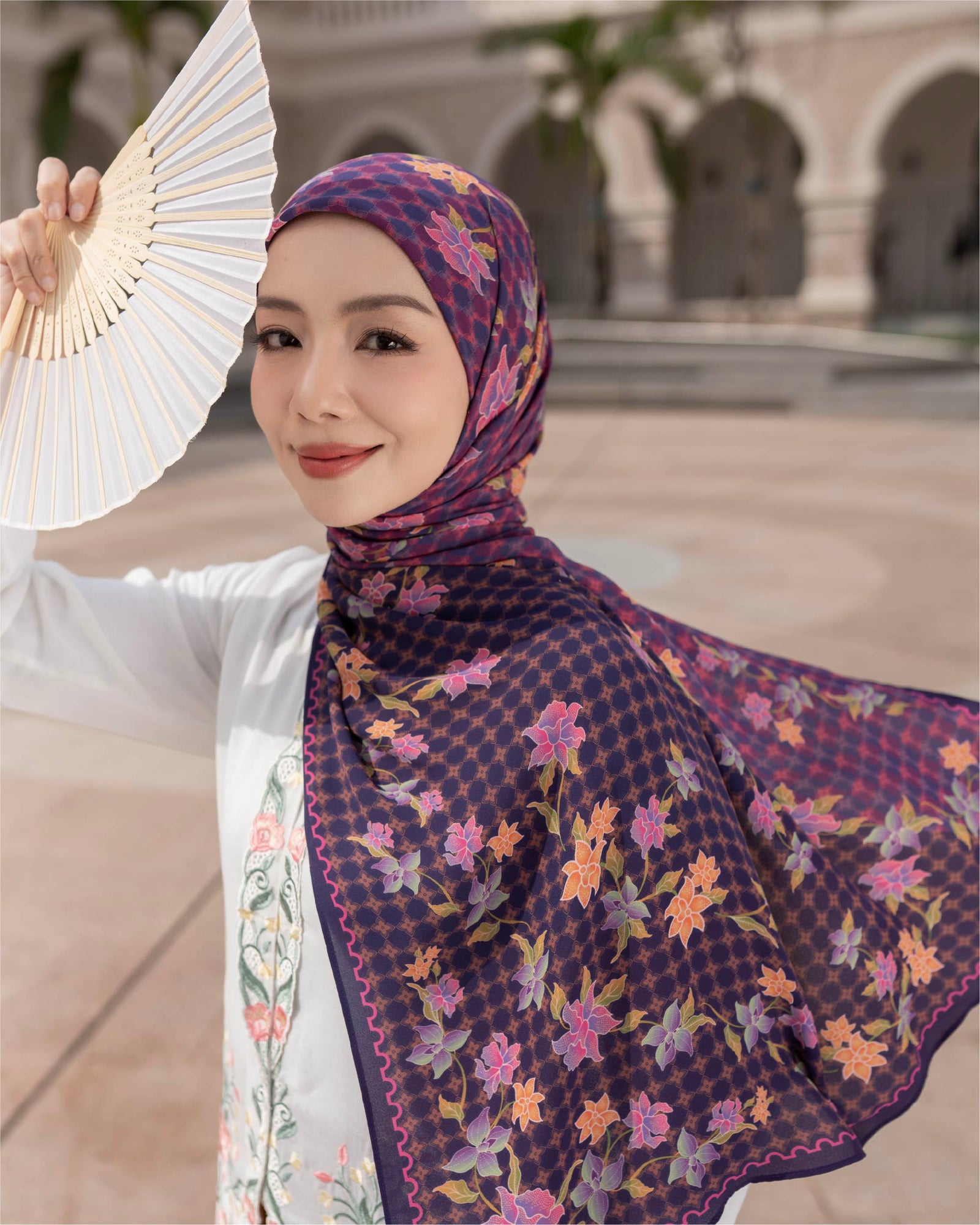 Warisan Shawl - Seroja