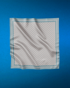 Empat Voile Square - Sky Blue