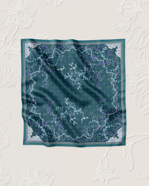 Adinda Voile Square - Teal