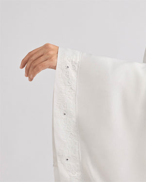 Elina Prayer Robe - White