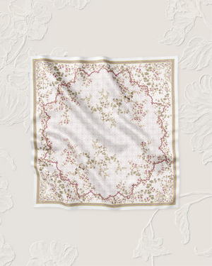 Adinda Voile Square - White