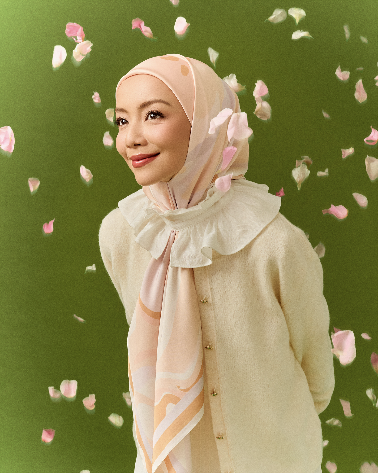 Juwita Satin Square - Yellow